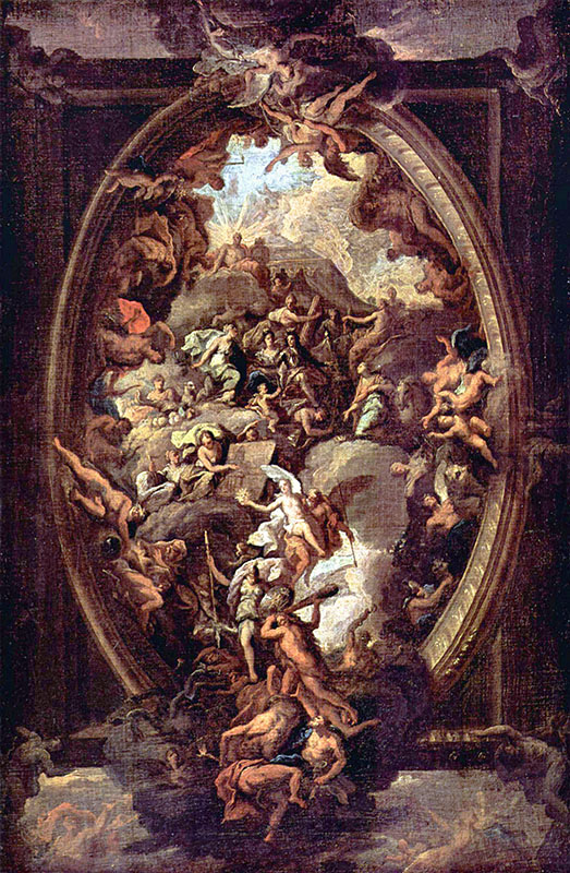 Sketch for the Painted Ceiling